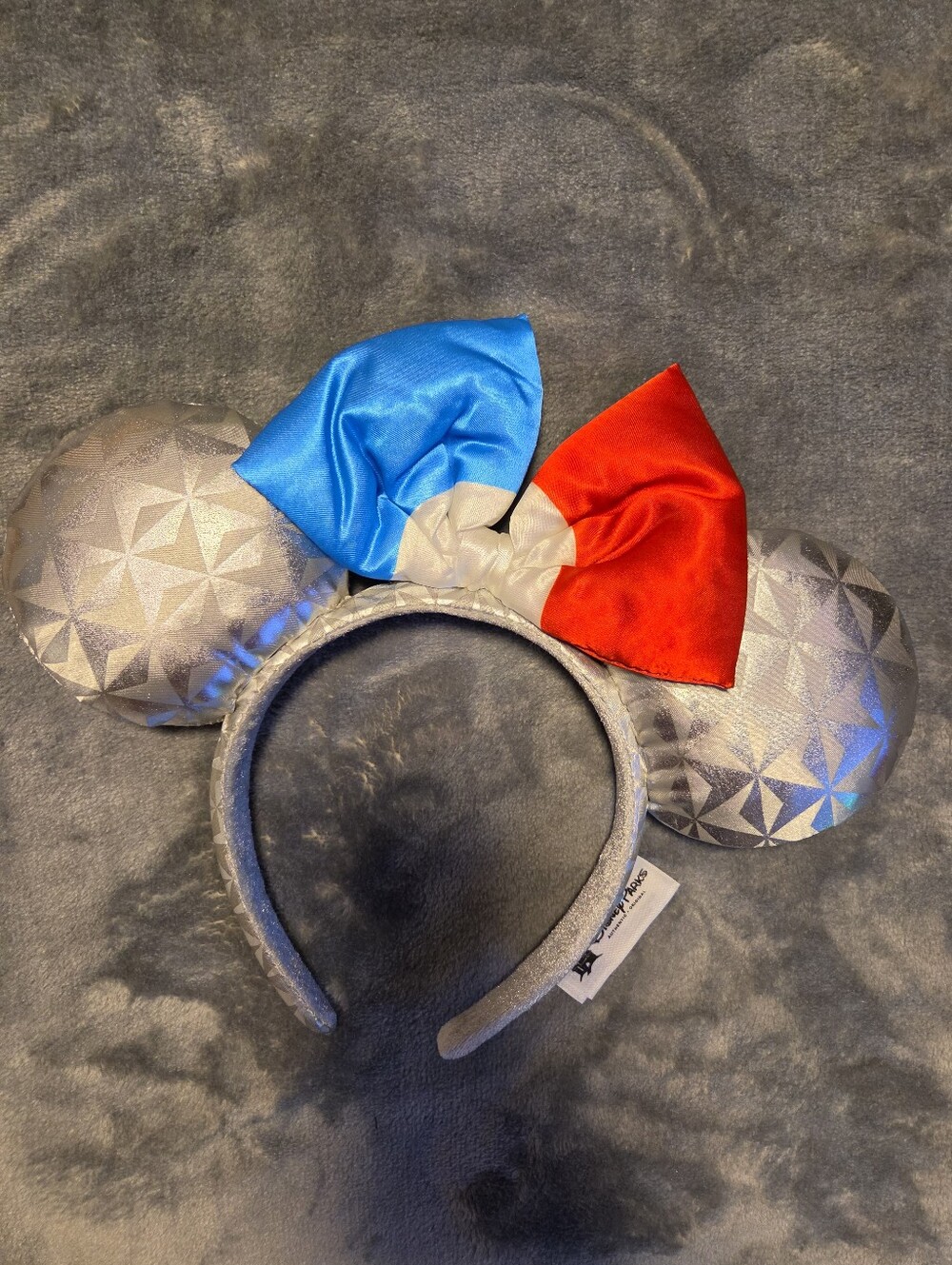 Disney Epcot France Minnie Ears Bow Headband